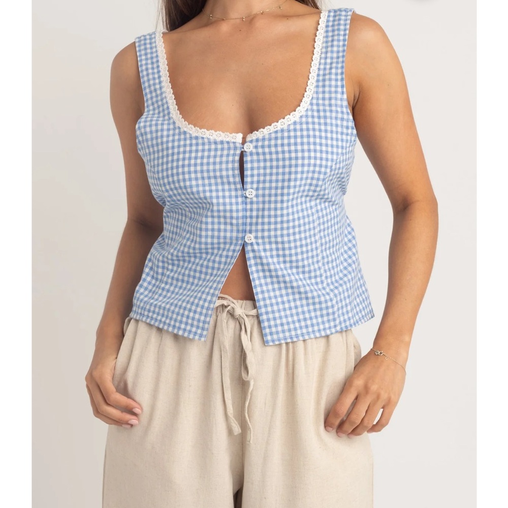 Rhythm. Lola Check Top